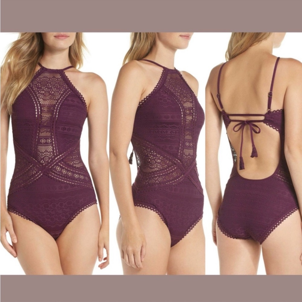 Becca crochet swimsuit